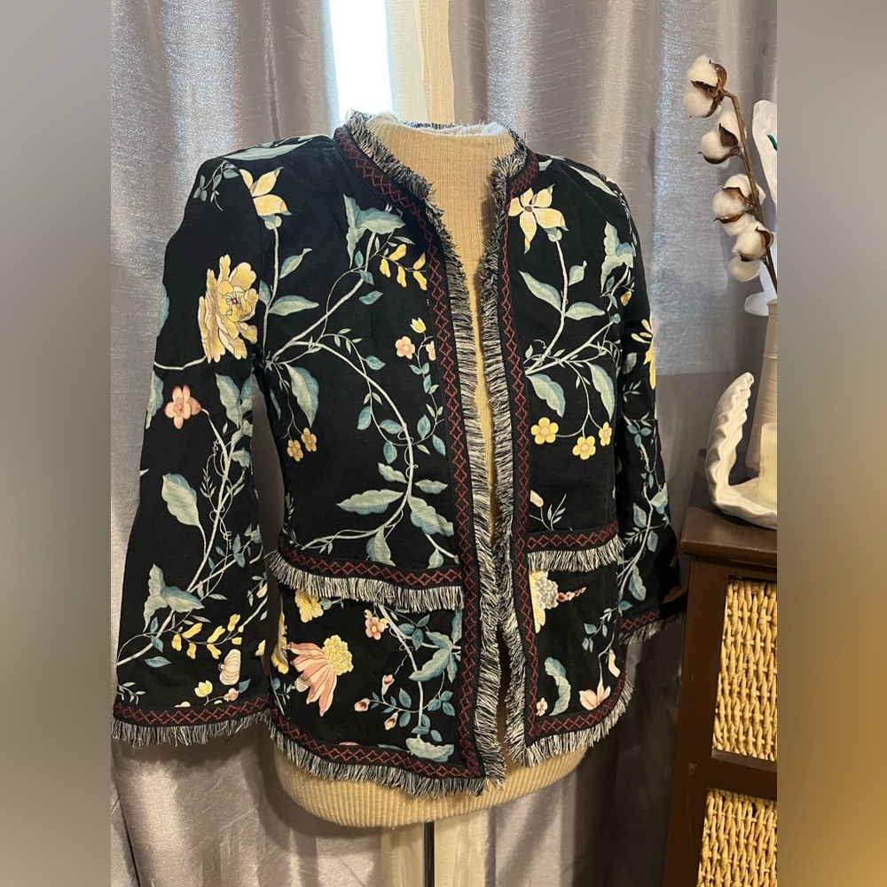 LOFT Floral Jacket
